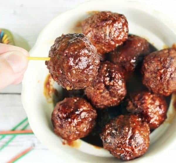 Low Carb Slow Cooker Meatballs Sweet & Sour Cocktail Version!