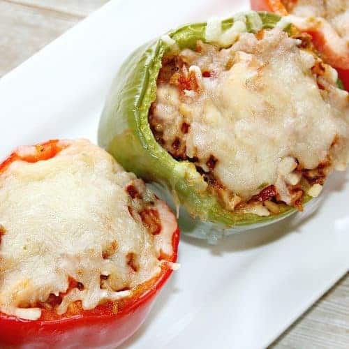 Keto Stuffed Peppers Less than 4 NET Carbs