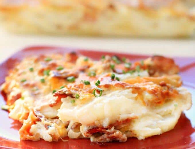 Keto Loaded Cauliflower Au Gratin A Cheesy Low Carb Dish