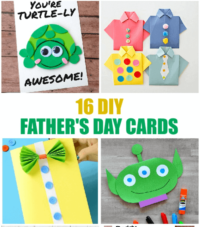homemade cards for dad