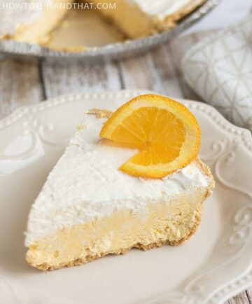 Low Carb No Bake Creamsicle Pie SUPER SIMPLE