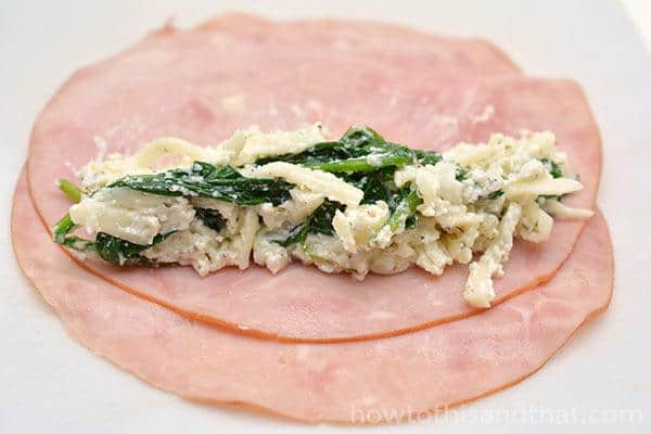 spinach and ricotta on ham for low carb ricotta recipes.