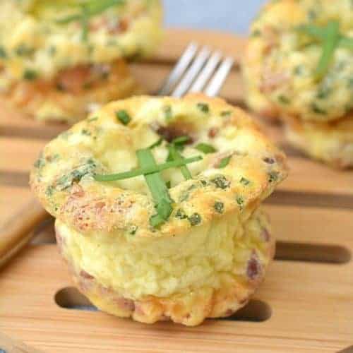 Keto Bacon and Havarti Breakfast Recipe Cheesy Puffs