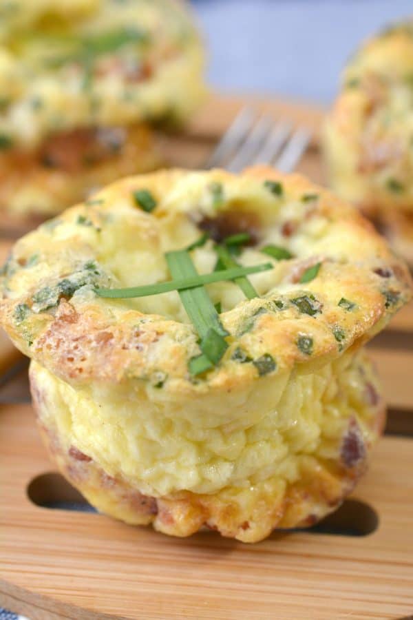 Keto Bacon and Havarti Breakfast Puffs