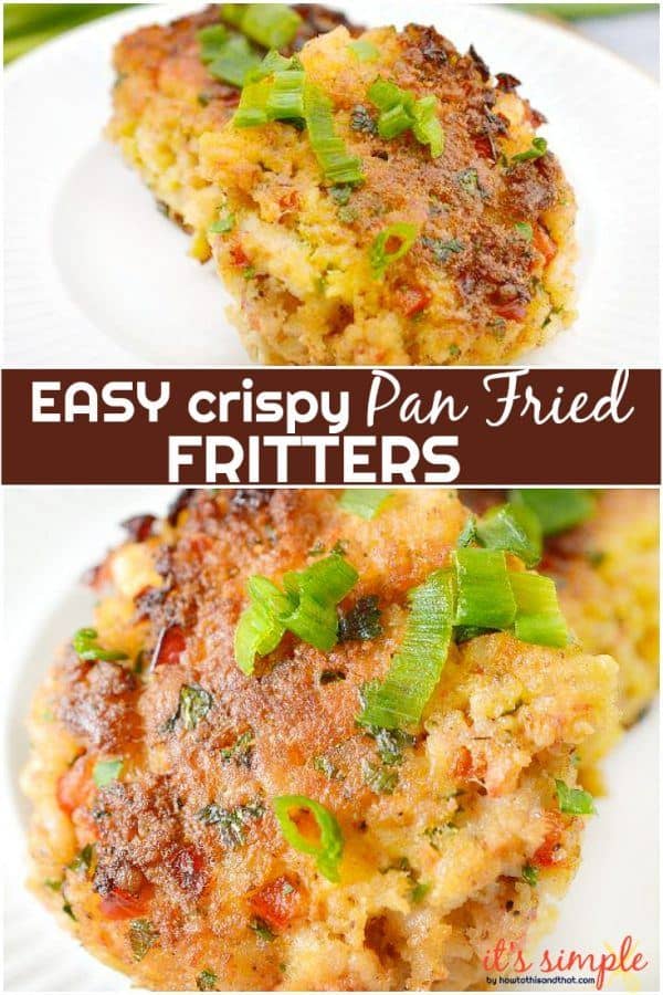 Keto Fritters- Keto Cakes- Pan Fried CRISPY & ONLY 2 Carbs!