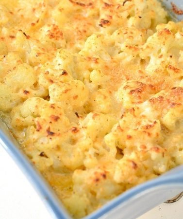 Keto Loaded Cauliflower Au Gratin A Cheesy Low Carb Dish