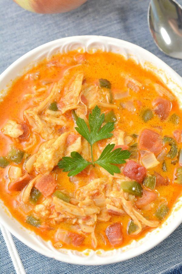 low carb chicken soup 