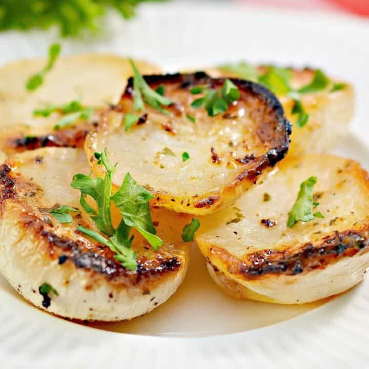 Keto Potato Fake-Out Roasted Turnips