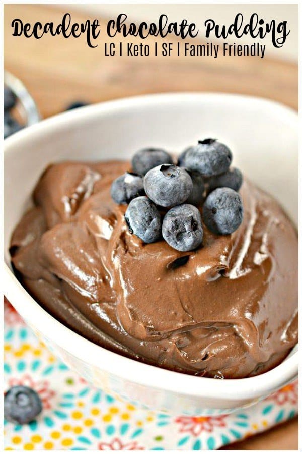 keto chocolate pudding