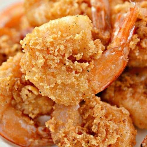 Keto Fried Shrimp Crispy, Juicy OPTIONAL AIR FRYER