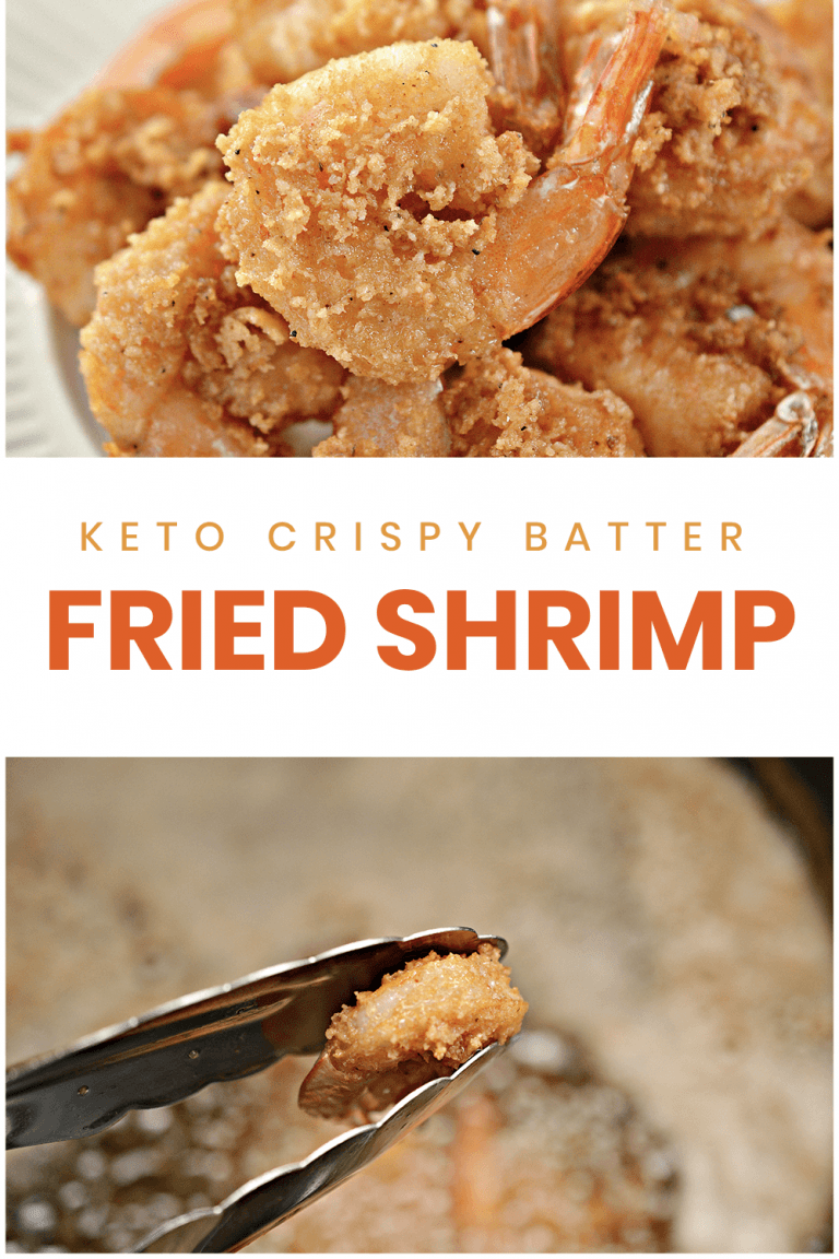 Keto Fried Shrimp- Crispy, Juicy OPTIONAL AIR FRYER