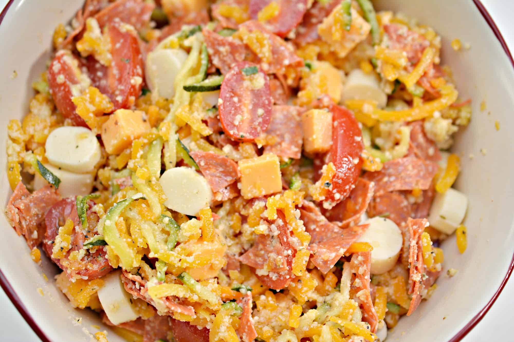 Keto Pasta Salad SUMMER sides without the pasta of course!