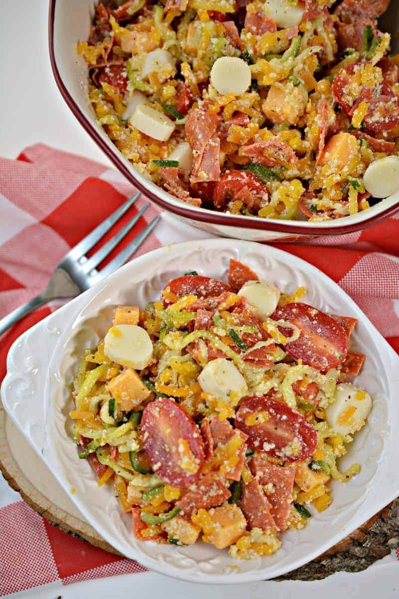 Keto Pasta Salad SUMMER sides without the pasta of course!