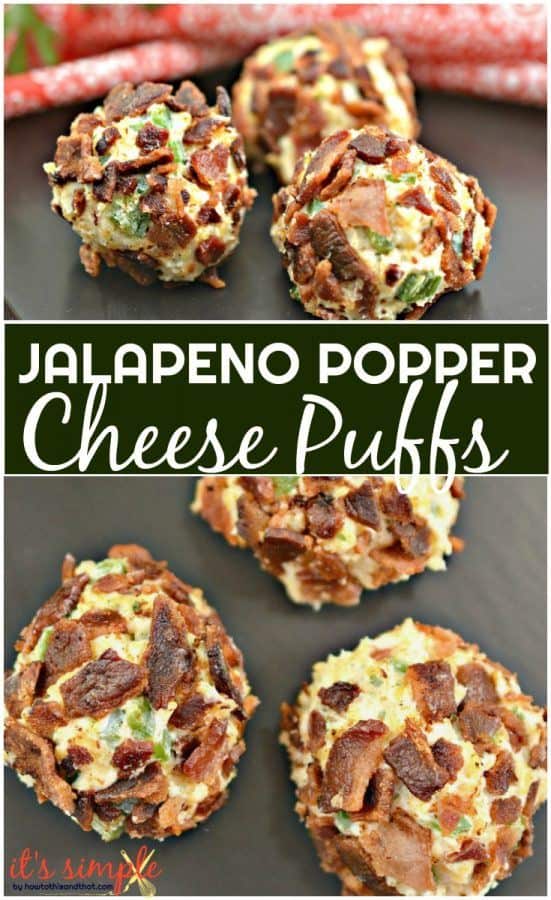 Keto Jalapeno Popper Cheese Puffs- FAT BOMB Appetizer