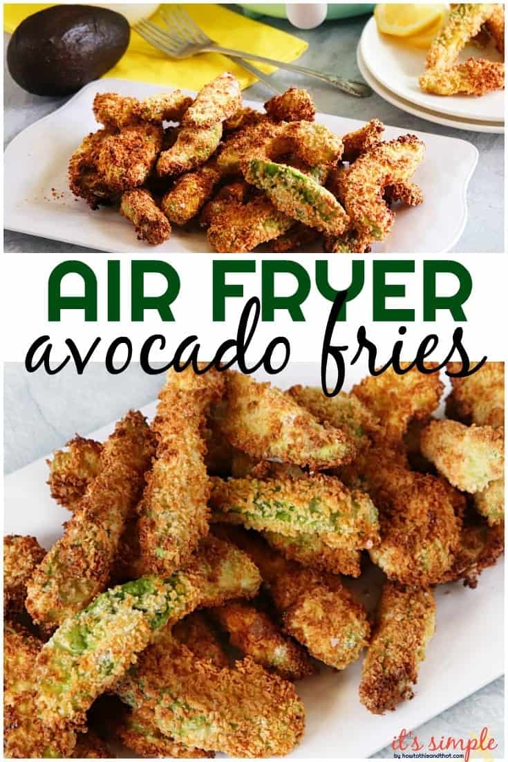 air fryer avocado fries