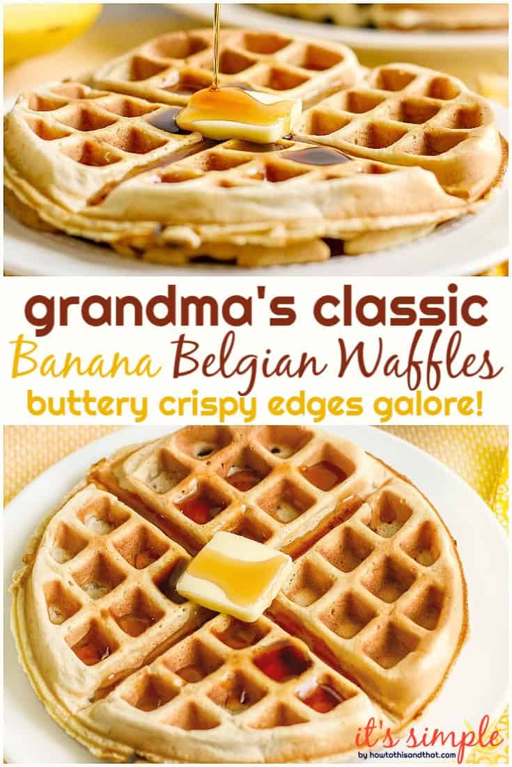 belgian waffle recipe