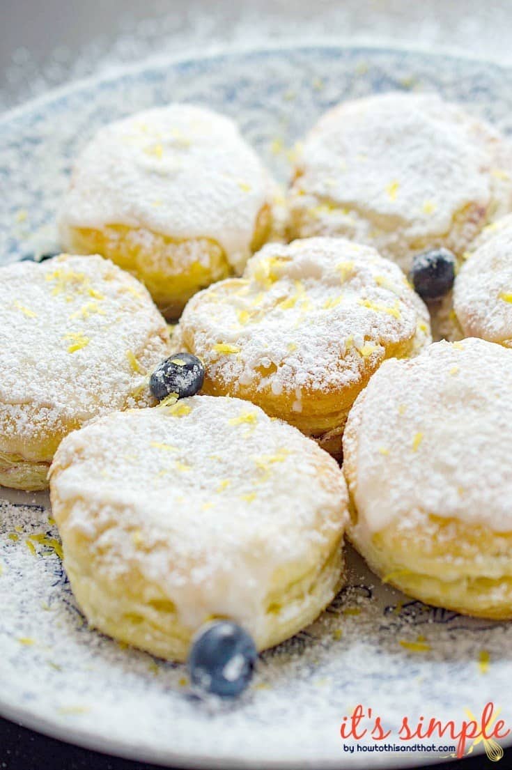 puff pastry donuts