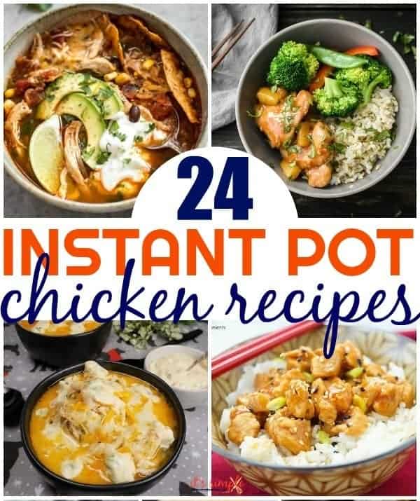 24 Easy Instant Pot Chicken Recipes