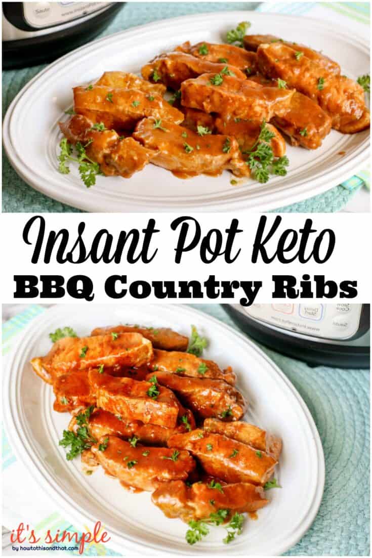 Keto Country Style Ribs TENDER Juicy Keto Insant Pot Ribs