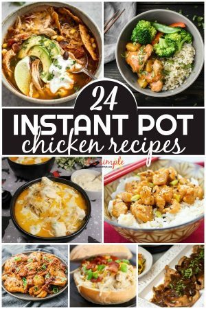 24 Easy Instant Pot Chicken Recipes 2022