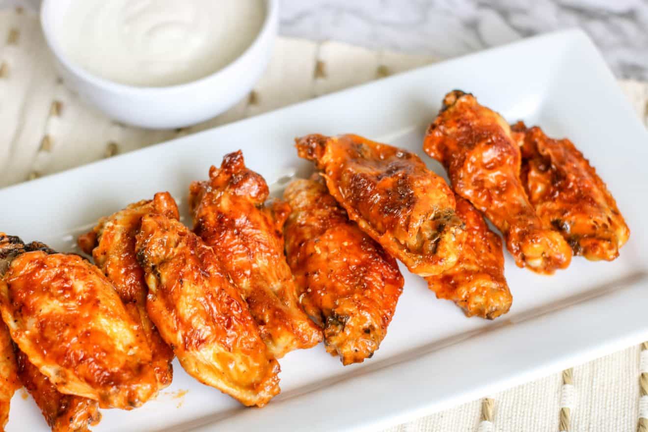 KETO LOW CARB Buffalo Wings Air Fryer AND Oven RECIPE