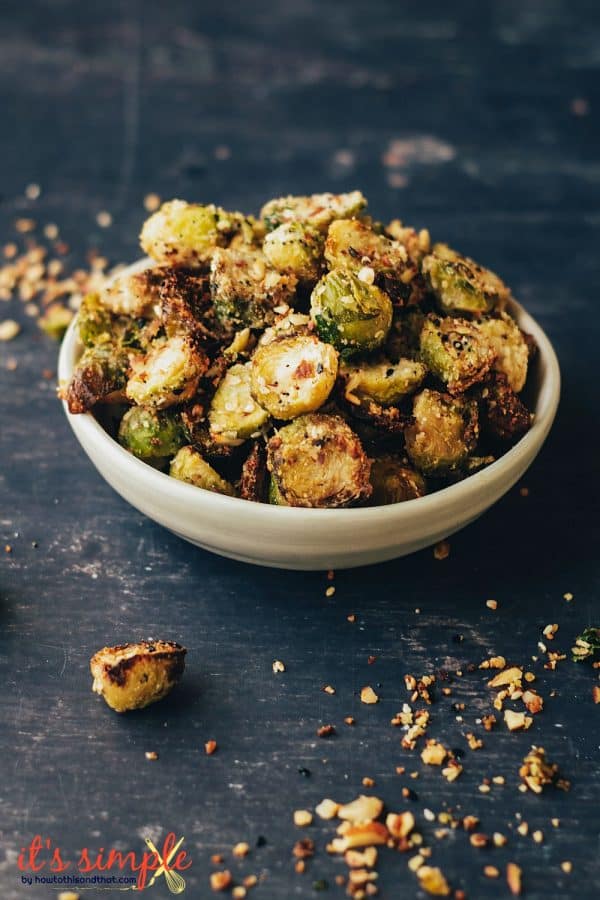 Air Fryer Brussel Sprouts with the BEST Seasoning, Naturally Keto