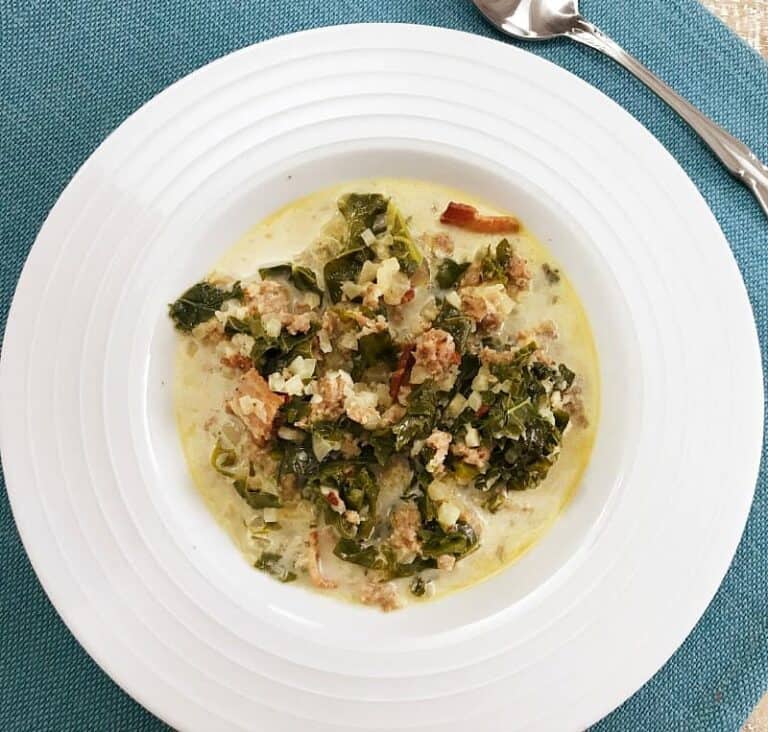 Low Carb Zuppa Toscana Soup EASY RECIPE! ONLY 3 Carbs