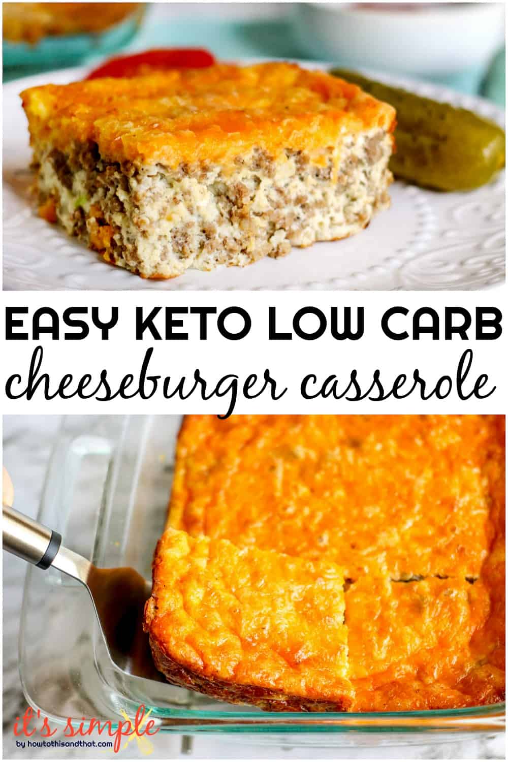 cheeseburger casserole