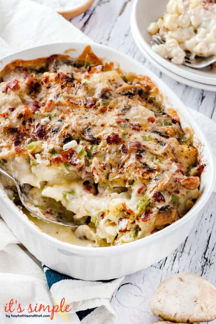 Kitchen Sink Casserole- KETO LOW CARB Only 3