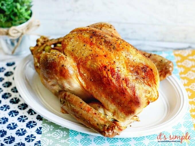 roasted brined turkey