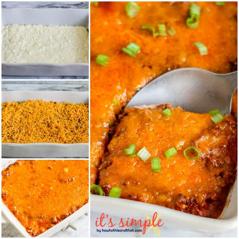 Keto Ground Beef Casserole An Easy Cheesy Whole Family Meal   Keto Ground Beef Casserole Fb Collage 