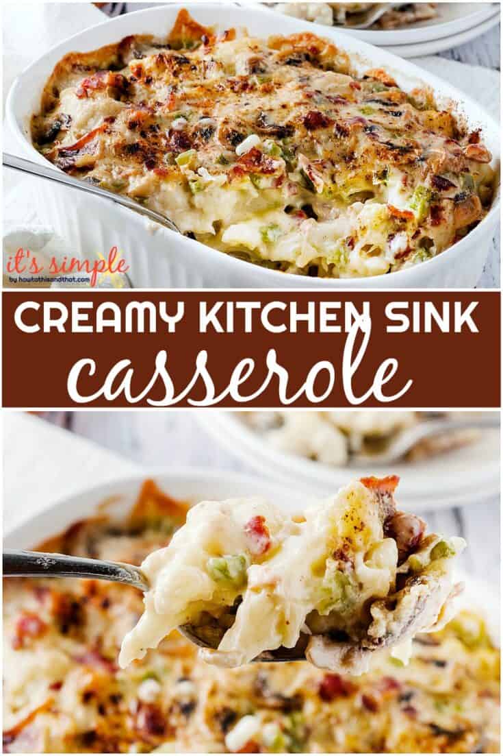 Kitchen Sink Casserole- KETO LOW CARB Only 3