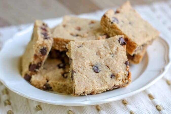 keto peanut butter blondies