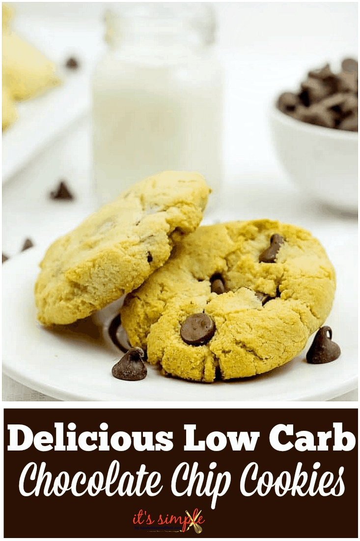 Crunchy Low Carb Chocolate Chip Cookies Keto Gf 1 Carb