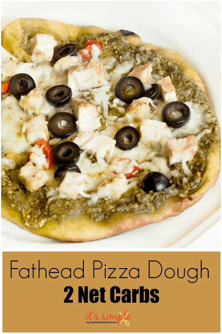 Fathead Pizza Dough THE BEST KETO Pizza! 2 Net Carbs