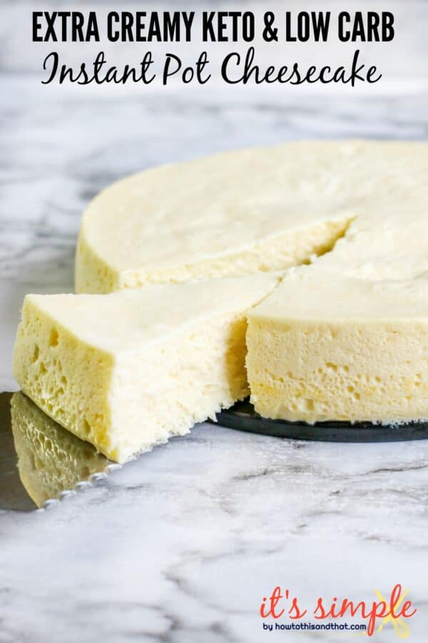 Instant Pot Cheesecake - Maebells