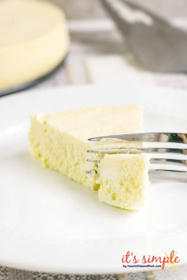 instant pot cheesecake