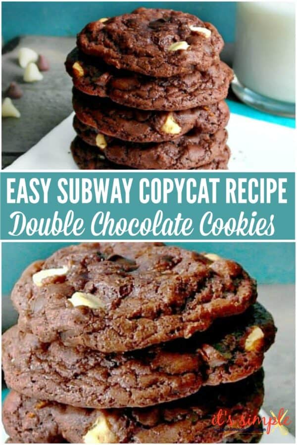 subway chocolate cookie recipe