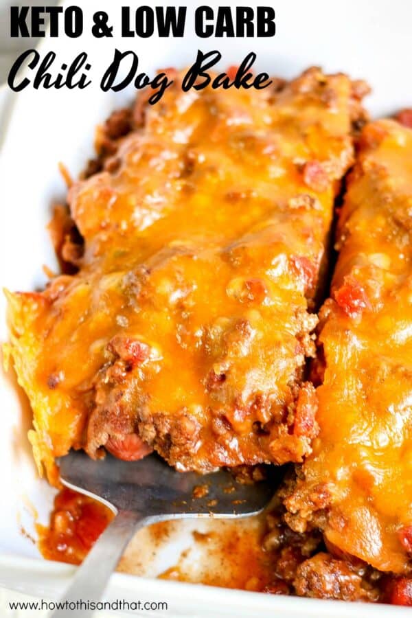 Keto Chili Dog Casserole Recipe Meal Prep, Family Friendly