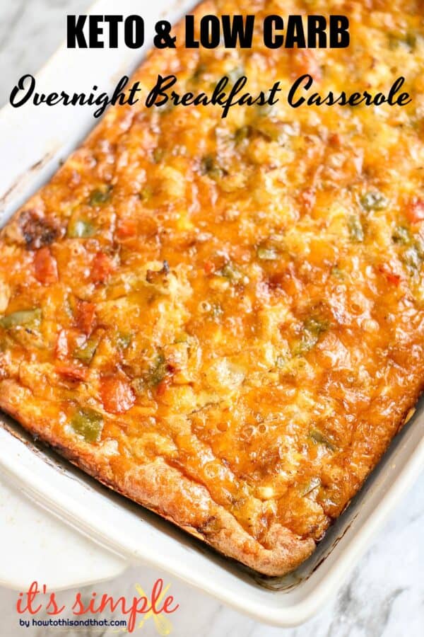 overnight breakfast casserole