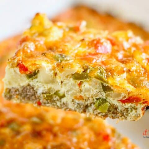 Keto Overnight Breakfast Casserole-image