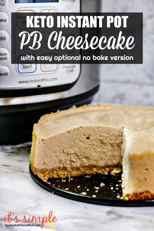 low carb peanut butter cheesecake