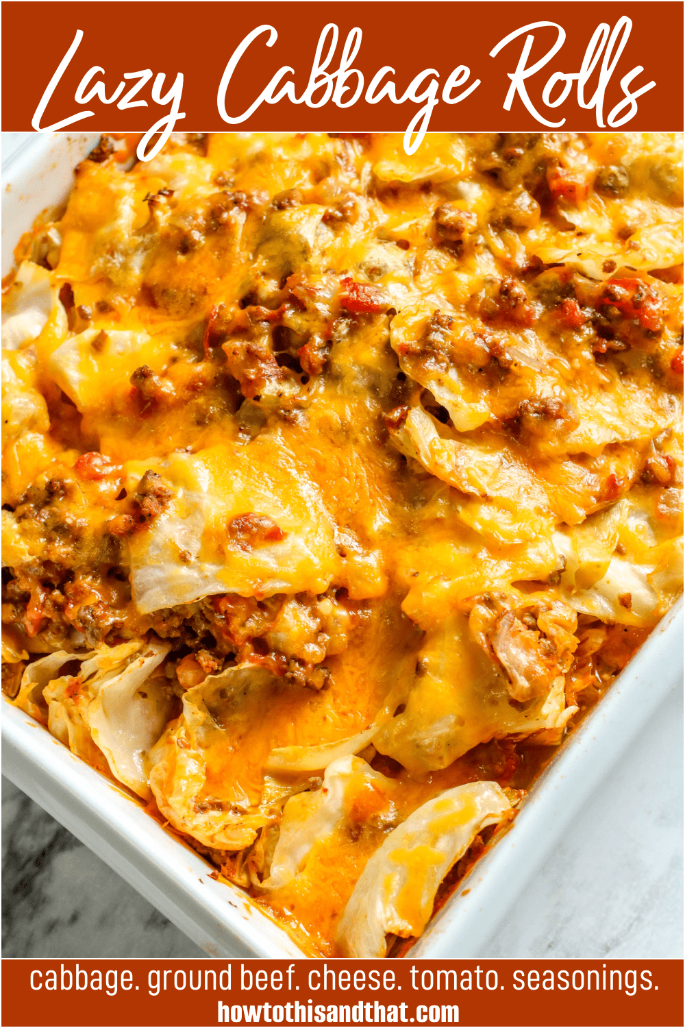 Unstuffed Cabbage Roll Casserole A Lazy All In One Meal 