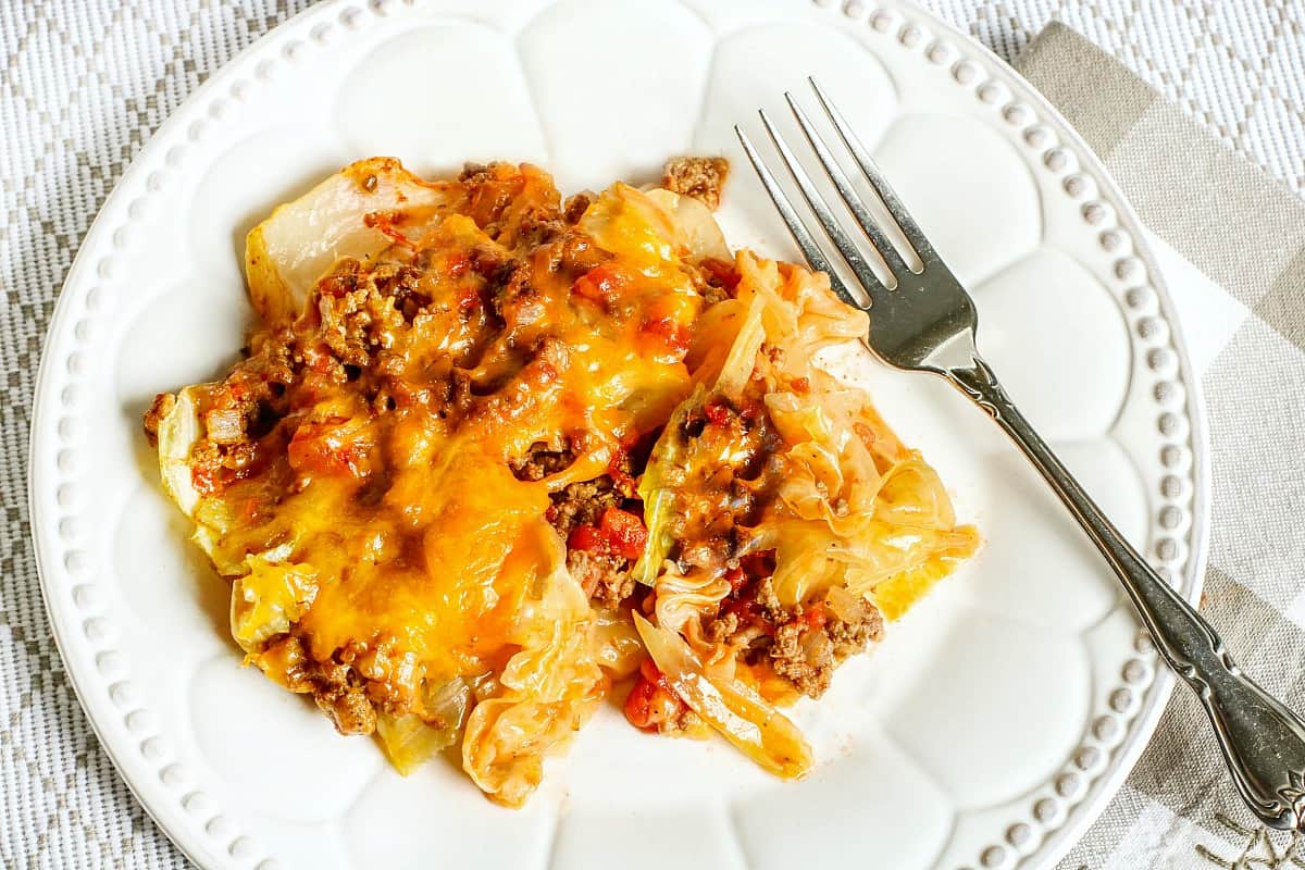 Unstuffed Cabbage Roll Casserole A Lazy All In One Meal 