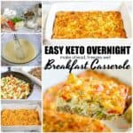 Easy Keto Overnight Breakfast Casserole - ONLY 2 NET CARBS