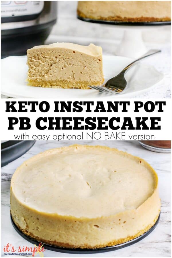 instant pot cheesecake