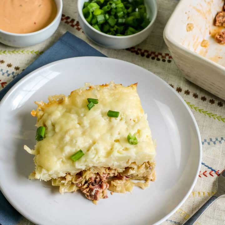 keto reuben casserole