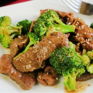 low carb beef and broccoli