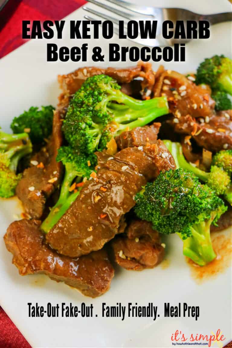 Low Carb Beef and Broccoli in the Slow Cooker! Easy, Tender