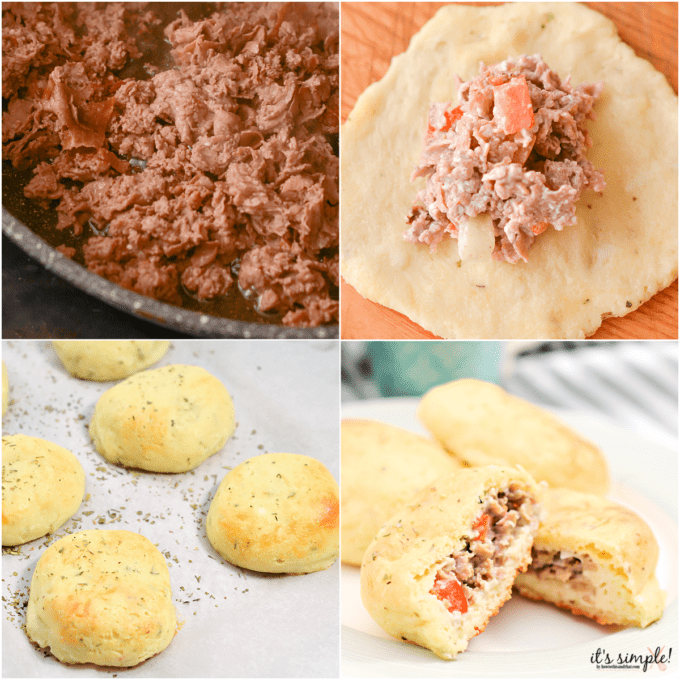 Keto Philly Cheesesteak Pockets Easy & ONLY 4 Net Carbs